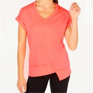Calvin Klein Performance Hot Pink Asymmetrical Top Size Medium